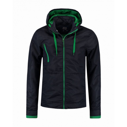 L&s jacket contrast unisex - Topgiving