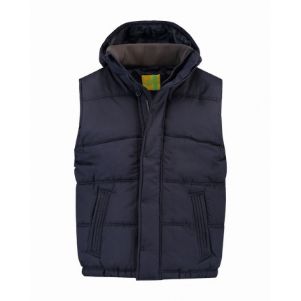 L&s bodywarmer hooded unisex - Topgiving