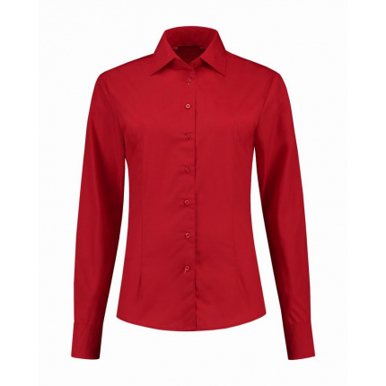 L&s shirt poplin mix ls for her - Topgiving