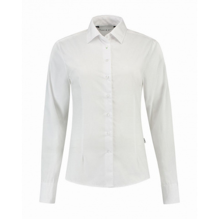 L&s shirt poplin mix ls for her - Topgiving