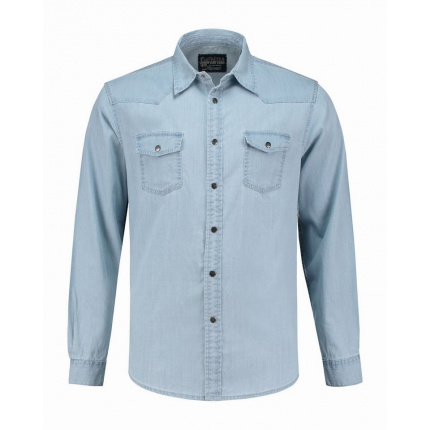 L&s denim shirt ls for him - Topgiving