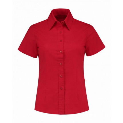 L&s shirt poplin ss for her - Topgiving
