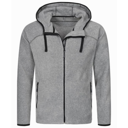 Stedman power fleece cardigan hooded activ for him - Topgiving