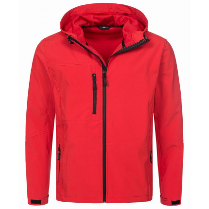 Stedman jacket hooded softshell for him - Topgiving
