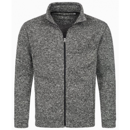Stedman knit fleece cardigan active for him - Topgiving