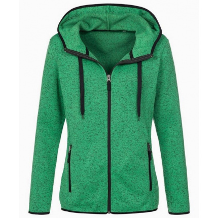 Stedman knit fleece cardigan active for her - Topgiving