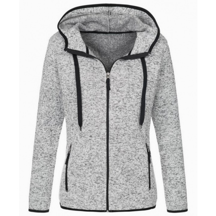 Stedman knit fleece cardigan active for her - Topgiving