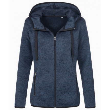 Stedman knit fleece cardigan active for her - Topgiving