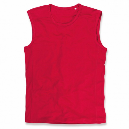 Stedman sleeveless t-shirt mesh active-dry for him - Topgiving
