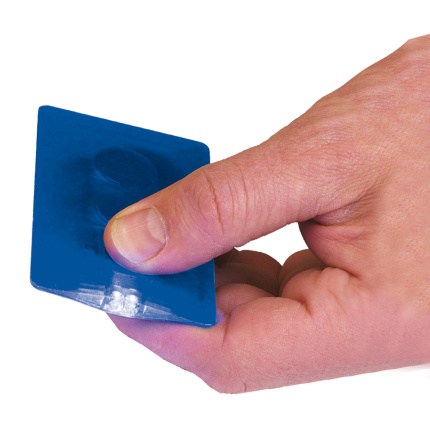 Businesscard lampje 8,5x5,4cm. - Topgiving