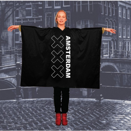 Regen-poncho, gedruckt, pvc, einheitsgrösse - Topgiving
