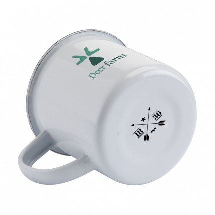 Retro emaille tasse - Topgiving