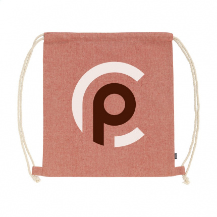 Recycled cotton promobag rucksack - Topgiving