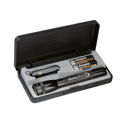 Mini mag-lite/victorinox-set - Topgiving