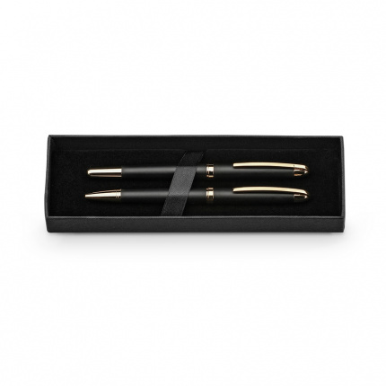 Ezekiel set. schreibset mit kugelschreiber und rollerball - Topgiving
