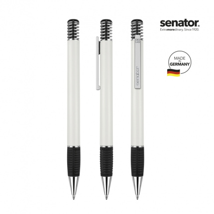 Senator soft spring polished druckkugelschreiber - Topgiving