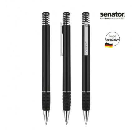 Senator soft spring polished druckkugelschreiber - Topgiving