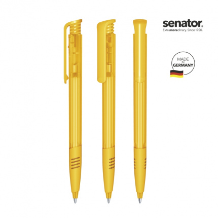 Senator super hit clear sg druckkugelschreiber - Topgiving