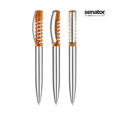 Senator new spring clear mb mc druckkugelschreiber - Topgiving