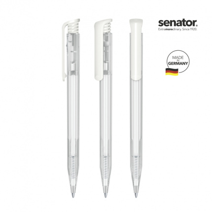 Senator super hit clear druckkugelschreiber - Topgiving