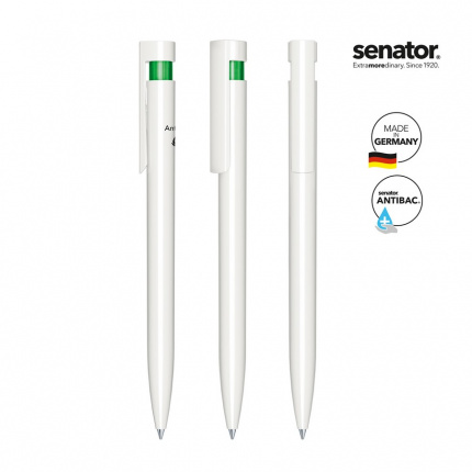 Senator liberty polished basic antibac druckkugelschreiber - Topgiving
