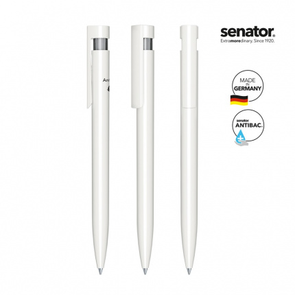 Senator liberty polished basic antibac druckkugelschreiber - Topgiving
