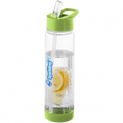 Tutti frutti 740 ml Tritan Trinkflasche mit Fruchtsieb - Topgiving