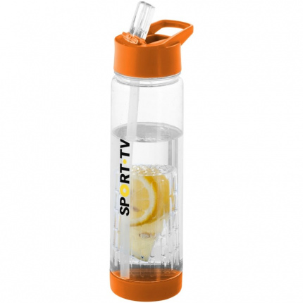 Tutti frutti 740 ml Tritan Trinkflasche mit Fruchtsieb - Topgiving