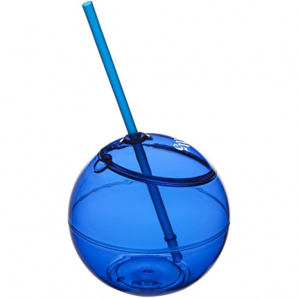 Fiesta 580 ml Trinkball und Strohhalm - Topgiving