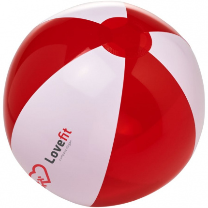Bondi solider und transparenter Strandball - Topgiving