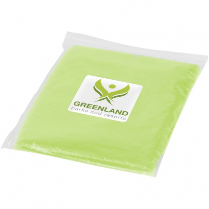 Ziva Einweg Regenponcho mit Hülle - Topgiving