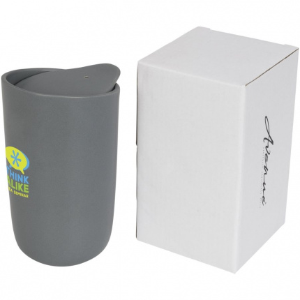 Mysa 400 ml doppelwandiger Keramikbecher - Topgiving