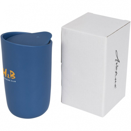 Mysa 400 ml doppelwandiger Keramikbecher - Topgiving