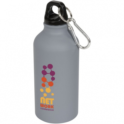 Oregon matte 400 ml Trinkflasche mit Karabiner - Topgiving