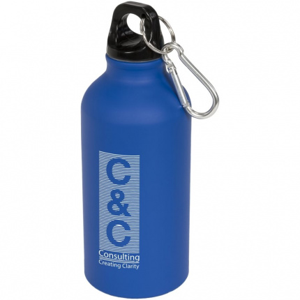Oregon matte 400 ml Trinkflasche mit Karabiner - Topgiving