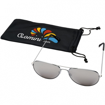 Aviator Sonnenbrille mit farbigen Spiegelgläsern - Topgiving