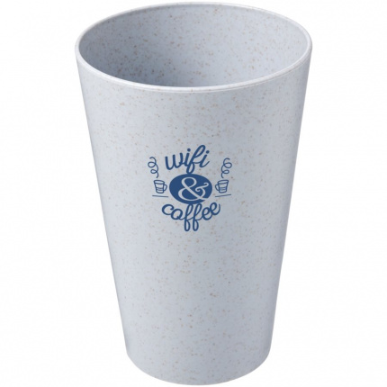 Gila 430 ml Becher aus Weizenstrohfaser - Topgiving