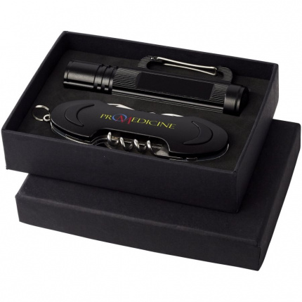 Ranger Taschenmesser und Taschenlampe - Geschenkset - Topgiving