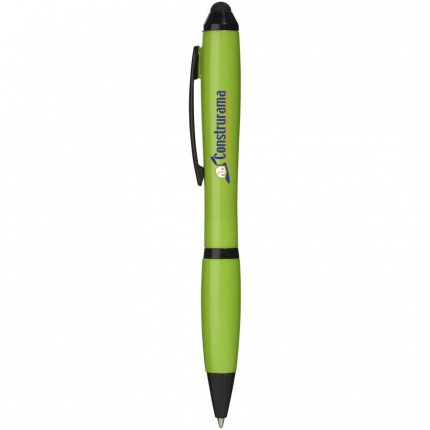 Nash Stylus Kugelschreiber mit farbigem Griff - Topgiving