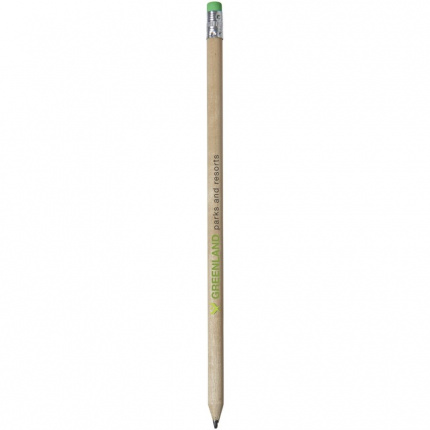 Cay hölzerner Bleistift mit Radierer - Topgiving