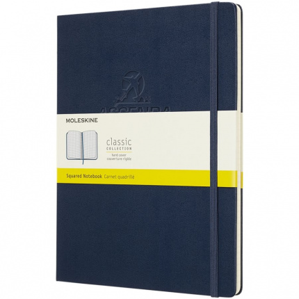 Classic Hardcover Notizbuch XL kariert - Topgiving