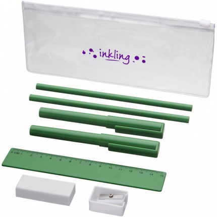 Mindy 8-teiliges Federmäppchen-Set - Topgiving