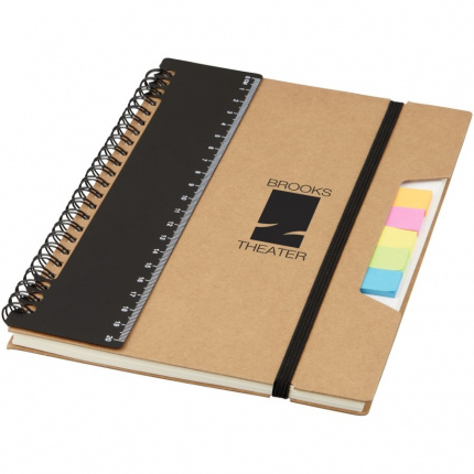Josie A5 Recycling Notizbuch mit Spiralbindung - Topgiving