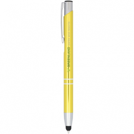 Moneta Kugelschreiber mit Metall Touchpen - Topgiving