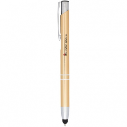 Moneta Kugelschreiber mit Metall Touchpen - Topgiving