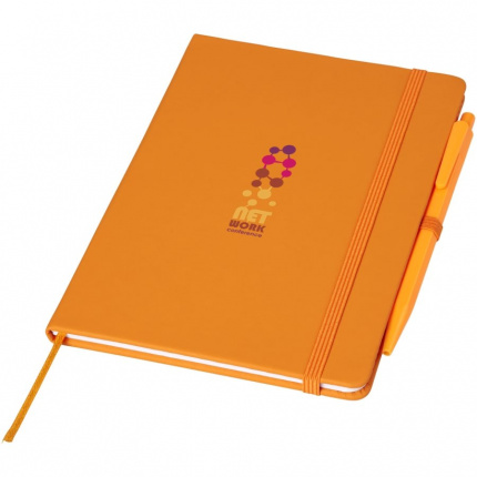 Prime mittelgroßes Notizbuch mit Stift - Topgiving