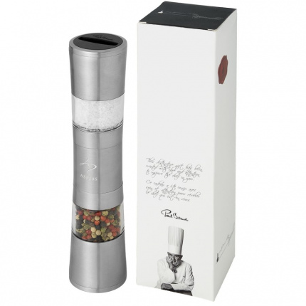 Dual Salz- & Pfeffermühle aus Edelstahl - Topgiving