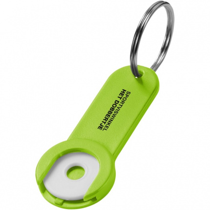 Shoppy Schlüsselanhänger mit Münzhalter - Topgiving