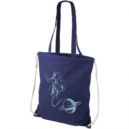 Eliza 240 g/m² Baumwolle Kordelzug Rucksack - Topgiving