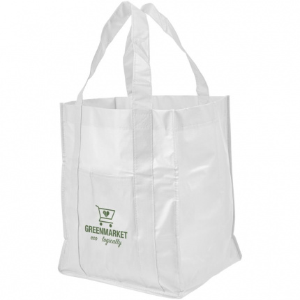 Savoy beschichtete Non Woven Tragetasche - Topgiving
